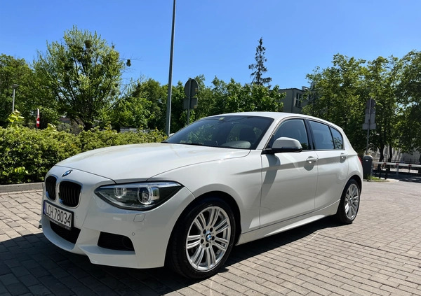 bmw małopolskie BMW Seria 1 cena 51700 przebieg: 102000, rok produkcji 2014 z Warszawa